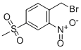 structure of CAS# 849035-67-2, 1-(Bromomethyl)-4-(Methylsulfonyl)-2-Nitrobenzene