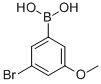 structure of CAS# 849062-12-0, 3-Bromo-5-Methoxybenzeneboronic Acid;3-Bromo-5-Methoxybenzeneboronic Acid 96%;3-Bromo-5-Methoxybenzeneboronic Acid;3-Borono-5-Bromoanisole