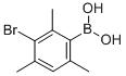 结构式 CAS# 849062-19-7, 3-溴-2,4,6-三甲基苯硼酸