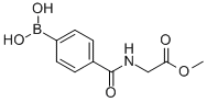 结构式 CAS# 850568-24-0, 4-[(2-甲氧基-乙氧基)氨基羰基]苯硼酸