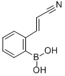 结构式 CAS# 850568-63-7, 2-(E-氰基乙烯基)苯硼酸