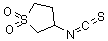 structure of CAS# 85109-44-0, 3-Isothiocyanatotetrahydrothiophene 1,1-dioxide;1,1-dioxothiolan-3-isothiocyanate;3-Isothiocyanatotetrahydrothiophene 1,1-dioxide;3-Isothiocyanato-tetrahydro-thiophene 1,1-dioxide