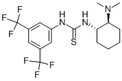结构式 CAS# 851477-20-8, 1-[3,5-二(三氟甲基)苯基]-3-[(1S,2S)-(+)-2-(二甲基氨基)环己基]硫脲