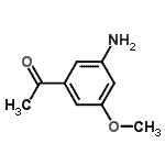 CAS#: 85276-72-8， 1-(3-Amino-5-methoxyphenyl)ethanone
