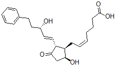 CAS#: 85280-91-7， (Z)-7-[(1R)-5a-Hydroxy-2b-[(E,S)-3-Hydroxy-5-Phenyl-1-Pentenyl]-3-Oxocyclopentan-1a-Yl]-5-Heptenoic Acid