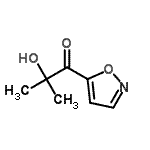 CAS#: 854670-64-7， 2-Hydroxy-2-methyl-1-(1,2-oxazol-5-yl)-1-propanone