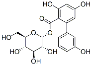CAS#: 85514-01-8， alpha-D-Glucopyranose, 1-(3,3',5-Trihydroxy(1,1'-Biphenyl)-2-Carboxylate)