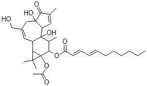 CAS#: 85527-86-2， 12-O-Undecadienoylphorbol-13-Acetate