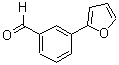 结构式 CAS# 85553-52-2, 3-(2-呋喃基)苯甲醛