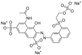 CAS#: 85567-18-6， 5-(Acetamido)-4-Hydroxy-3-[[8-[[2-(Sulphooxy)Ethyl]Sulphonyl]-2-Naphthyl]Azo]Naphthalene-2,7-Disulphonic Acid, Sodium Salt
