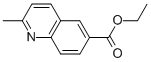 structure of CAS# 855763-77-8, Ethyl2-Methylquinoline-6-Carboxylate