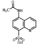 CAS#: 855765-83-2， 5-Acetamido-8-quinolinesulfonic acid