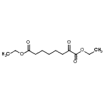 structure of CAS# 856065-92-4, Diethyl 2-oxooctanedioate;Diethyl 2-oxooctane-1,8-dicarboxylate;MFCD01319631