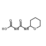 CAS 登录号：856322-02-6， (四氢-2H-吡喃-2-基氨基甲酰)氨基甲酸