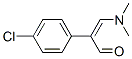 structure of CAS# 85907-66-0, (Z)-2-(4-Chlorophenyl)-3-(Dimethylamino)-2-Propenal;(Z)-2-(4-CHLOROPHENYL)-3-(DIMETHYLAMINO)-2-PROPENAL