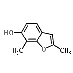 CAS 登录号：863036-13-9， 2,7-二甲基-1-苯并呋喃-6-醇
