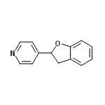 CAS 登录号：866474-84-2， 4-(2,3-二氢-1-苯并呋喃-2-基)吡啶
