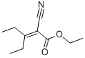 结构式 CAS# 868-04-2, 2-氰基-3-乙基-2-戊烯酸乙酯