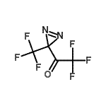 CAS 登录号：87282-23-3， 2,2,2-三氟-1-[3-(三氟甲基)-3H-二氮杂环丙烯-3-基]-乙酮