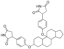 CAS#: 87367-97-3， 3-[4-[9-[4-(2,5-Dioxopyrrolidin-3-Yl)Phenoxy]Nonoxy]Phenyl]Pyrrolidine-2,5-Dione