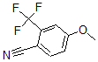 结构式 CAS# 875664-48-5, 4-甲氧基-2-(三氟甲基)-苯甲腈