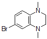 structure of CAS# 876728-35-7, 6-Bromo-1,2,3,4-Tetrahydro-1,4-Dimethyl-Quinoxaline;6-Bromo-1,4-Dimethyl-1,2,3,4-Tetrahydroquinoxaline 97%;6-BROMO-1,4-DIMETHYL-1,2,3,4-TETRAHYDROQUINOXALINE