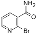 structure of CAS# 87674-18-8, 2-Bromonicotinamide;2-BROMOPYRIDINE-3-CARBOXAMIDE;2-BROMONICOTINAMIDE