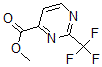 结构式 CAS# 878745-51-8, 2-(三氟甲基)-4-嘧啶羧酸甲酯