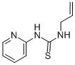 结构式 CAS# 880-14-8, 1-烯丙基-3-(2-吡啶基)硫脲