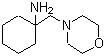 结构式 CAS# 883545-37-7, 1-(4-吗啉基甲基)环己胺