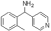 结构式 CAS# 883546-76-7, 1-(2-甲基苯基)-1-(4-吡啶基)甲胺