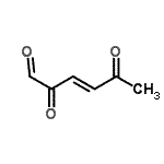 CAS 登录号：88511-93-7， (3E)-2,5-二氧代-3-己烯醛