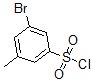 structure of CAS# 885520-33-2, 3-Bromo-5-Methyl-Benzenesulfonylchloride;3-Bromo-5-Methylbenzene-1-Sulfonyl Chloride;5-BROMO-3-METHYLBENZENE SULFONYL CHLORIDE;3-Bromo-5-Methylphenylsulfonyl Chloride