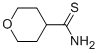 structure of CAS# 88571-77-1, Tetrahydro-2H-Pyran-4-Carbothioamide;Tetrahydro-2H-Pyran-4-Carbothioic Acid Amide, 4-(Carbamothioyl)Tetrahydro-2H-Pyran;Tetrahydro-2H-Pyran-4-Thiocarboxamide 90%;Tetrahydro-2H-Pyran-4-Carbothioamide 90%