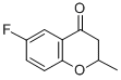 structure of CAS# 88754-96-5, 6-Fluoro-2-Methyl-4-Chromanone;2,3-Dihydro-6-Fluoro-2-Methyl-4H-1-Benzopyran-4-One;6-Fluoro-2-Methylchroman-4-One 97%;6-Fluoro-2-Methyl-4-Chromanone97%
