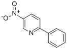 structure of CAS# 89076-64-2, 5-Nitro-2-Phenylpyridine;(5-Nitropyridin-2-Yl)Benzene;5-NITRO-2-PHENYLPYRIDINE;5-NITRO-2-METHYLANISOLE