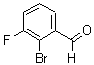 结构式 CAS# 891180-59-9, 2-溴-3-氟-苯甲醛