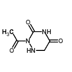 CAS#: 89179-95-3， 2-Acetyl-1,2,4-triazinane-3,5-dione