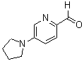 structure of CAS# 892501-98-3, 5-(1-Pyrrolidinyl)-2-Pyridinecarboxaldehyde;5-Pyrrolidin-1-Ylpyridine-2-Carboxaldehyde 97%;5-Pyrrolidin-1-Ylpyridine-2-Carboxaldehyde;5-Pyrrolidin-1-Ylpyridine-2-Carbaldehyde