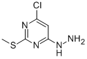 结构式 CAS# 89280-24-0, 4-氯-6-肼基-2-(甲硫基)嘧啶