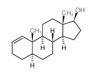CAS 登录号：894-65-5， (5S,8S,9S,10S,13S,14S,17S)-10,13-二甲基-4,5,6,7,8,9,11,12,14,15,16,17-十二氢-3H-环戊烯并[a]菲-17-醇