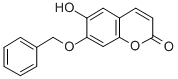 structure of CAS# 895-61-4, 6,7-Dihydroxycoumarin-7-Benzyl Ether;6,7-DIHYDROXYCOUMARIN-7-BENZYL ETHER;7-BENZYLOXY-6-HYDROXY-CHROMEN-2-ONE;7-BENZYLOXY-6-HYDROXYCOUMARIN