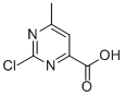 structure of CAS# 89581-58-8, 2-Chloro-6-methyl-pyrimidine-4-carboxylic acid;2-CHLORO-6-METHYL-PYRIMIDINE-4-CARBOXYLIC ACID