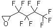 structure of CAS# 89807-87-4, (Nonafluoro-n-Butyl)Epoxide;1H,1H,2H-PERFLUORO-(1,2-EPOXY)HEXANE;1H,1H,2H-NONAFLUORO-1,2-EPOXYHEXANE;(NONAFLUORO-N-BUTYL)EPOXIDE