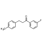 CAS#: 898768-75-7， 1-(3-Fluorophenyl)-3-(4-methylphenyl)-1-propanone
