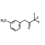 结构式 CAS# 898787-61-6, 1,1,1-三氟-3-(3-甲基苯基)丙酮