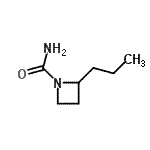 CAS#: 89940-75-0， 2-Propyl-1-azetidinecarboxamide
