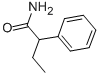 structure of CAS# 90-26-6, alpha-Ethyl-Benzeneacetamide;2-Phenylbutyramide;Substerina;Th 4128