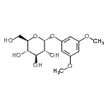 CAS#: 90-71-1， (2R,3R,4S,5S,6R)-2-(3,5-dimethoxyphenoxy)-6-(hydroxymethyl)tetrahydropyran-3,4,5-triol