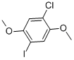 structure of CAS# 90064-46-3, 1-Chloro-4-Iodo-2,5-Dimethoxy-Benzene;1-CHLORO-4-IODO-2,5-DIMETHOXYBENZENE;1-CHLORO-2,5-DIMETHOXY-4-IODOBENZENE